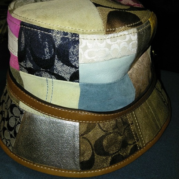 Coach Patchwork Hat - Picture 1 of 4